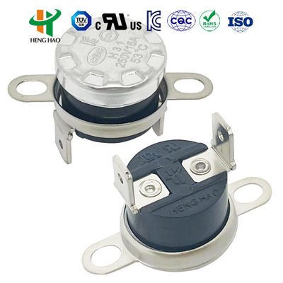 KSD301 250V16A เทอร์โมสแตม KSD302 250V 25A เครื่องป้องกันอุณหภูมิเทอร์โมสแตม bimetallic