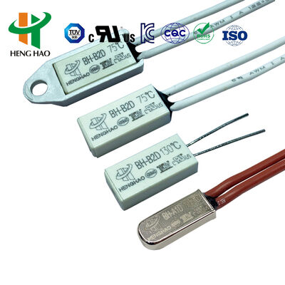 เทอร์โมสตัทควบคุมอุณหภูมิ ซีรีส์ BW ชนิดปกติปิด เทอร์โมสตัทแบบสองโลหะ 9700K