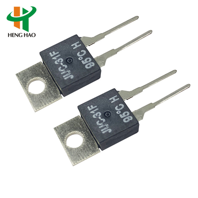 250V 2A Bimetal Thermostat Temperature Controller Switch Overload Mini