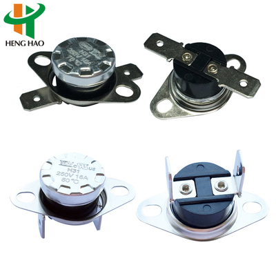 TI/11 KSD301 เทอร์โมสแตตสองโลหะ TI/33 เครื่องควบคุมอุณหภูมิ TIM เครื่องเปลี่ยนอุณหภูมิ