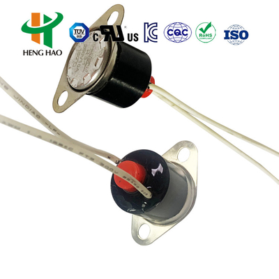 TI/11 KSD301 เทอร์โมสแตตสองโลหะ TI/33 เครื่องควบคุมอุณหภูมิ TIM เครื่องเปลี่ยนอุณหภูมิ