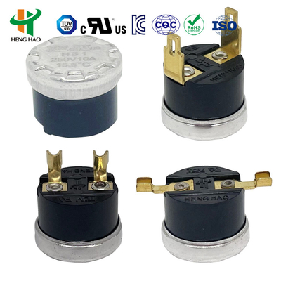 KSD302 KSD301 อัตโนมัติรีเซ็ตไฟฟ้าความร้อน KSD301-V ระบบควบคุมอุณหภูมิ เทอร์โมสแตต