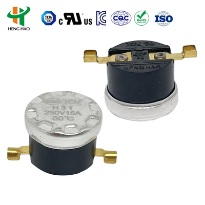 H31 ไฟฟิวส์อุณหภูมิ KSD301 อัตโนมัติรีเซ็ต ไฟฟิวส์อุณหภูมิ เครื่องควบคุมเครื่องป้องกันสวิทช์ ไฟฟิวส์อุณหภูมิรีเซ็ตมือ