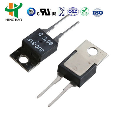 ฟิวส์ความร้อนแบบรีเซ็ตอัตโนมัติ JUC-31F เทอร์โมสตัท พร้อม 250V 16A สำหรับแผงวงจร PCB อุปกรณ์ให้ความร้อน และอุปกรณ์ไฟฟ้า