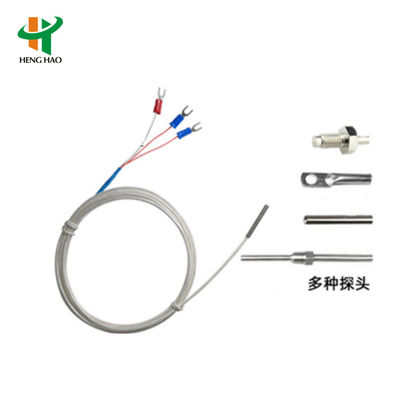 NTC อุณหภูมิตรวจสอบ PT100 เซ็นเซอร์ Thermocouple กับ 100000 วงจร 250V1A และ R25 5K ถึง 100K Platinum Resistor อุณหภูมิตรวจสอบ