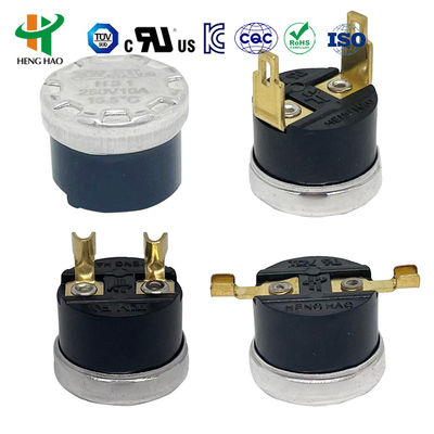 KSD301 เครื่องควบคุมอุณหภูมิ H31 เทอร์โมสแตตสองโลหะ สําหรับแฟนเย็นรถยนต์ KSD301