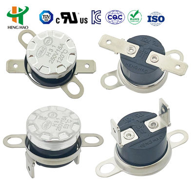 KSD301 เครื่องควบคุมอุณหภูมิ H31 เทอร์โมสแตตสองโลหะ สําหรับแฟนเย็นรถยนต์ KSD301