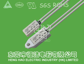 Snap Type Mini Thermal Protector , KI66 Electric Motor Thermal Switch