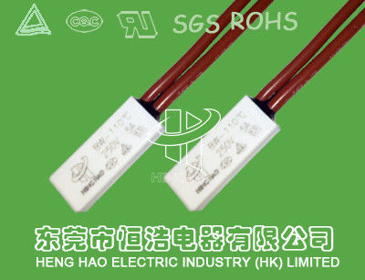 KSD9700 250V 5A สวิตช์ป้องกันความร้อนพิกัด BW Series 40 -155 ℃ประเภทการดำเนินการ