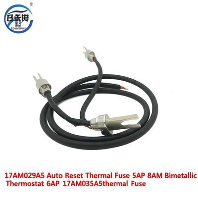 17AM029A5 อัตโนมัติรีเซ็ท เฟยส์ความร้อน 5AP 8AM เฟยส์ความร้อน Bimetallic 6AP 17AM035A5