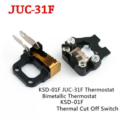 JUC-31F KSD-01F เทอร์โมสแตม JUC-31F เทอร์โมสแตมสองโลหะ KSD-01F เครื่องตัดความร้อน