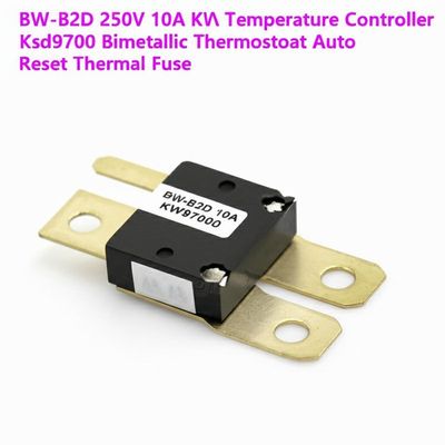 BW-B2D 250V 10A KW9700 เครื่องควบคุมอุณหภูมิ Ksd9700 เทอร์โมสแตตสองโลหะ