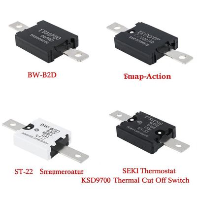 BW-B2D KW9700 เทอร์โมสตาร์การกระทําฉับพลัน ST-22 SEKI เทอร์โมสตาร์ KSD9700 เครื่องตัดความร้อน