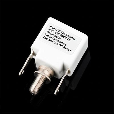 Ksd-01F Thermostat JUC-31F 250V 2A เครื่องควบคุมความร้อนของเทอร์โมสเต็ป