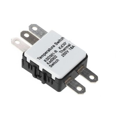 KSD301 เครื่องปรับอุณหภูมิ KSD301-R Ksd302 เครื่องปรับอุณหภูมิ 250V 16A