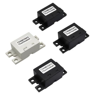 17AM Bimetallic Thermostat Thermal Protector with 0-250°C Range ปิดปกติหรือเปิด Auto Manual Reset