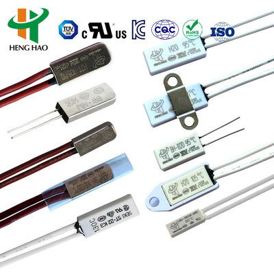 KSD9700 250V 5A สวิตช์ป้องกันความร้อนพิกัด BW Series 40 -155 ℃ประเภทการดำเนินการ
