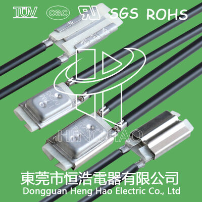 ตัวป้องกันความร้อนมอเตอร์ 17แอมป์ 250V 10A 50-180c เทอร์โมสตัท