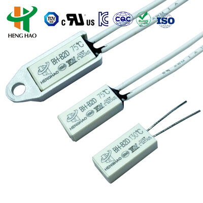 เทอร์โมสตัทควบคุมอุณหภูมิ ซีรีส์ BW ชนิดปกติปิด เทอร์โมสตัทแบบสองโลหะ 9700K