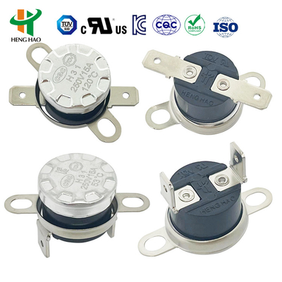 KSD301 ไฟฟิวส์ความร้อน KSD301 เครื่องปุ่มควบคุมอุณหภูมิ KSD301 เทอร์โมสแตมการกระทําฉับพลัน