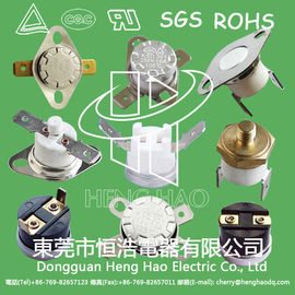 Electric Oven KSD Bimetal Thermostat , Normally Closed / Open Type KSD Thermal Switch