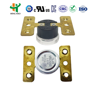 เครื่องป้องกันอุณหภูมิ KSD301 H31 เทอร์โมสแตตสองโลหะ KSD302 เทอร์โมสแตต KSD301