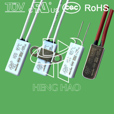 BW9700 Motor Thermal heat Protector fuse Pump temperature thermal switch Certificated UL TUV CQC KC 250V 5-16A 30-150C