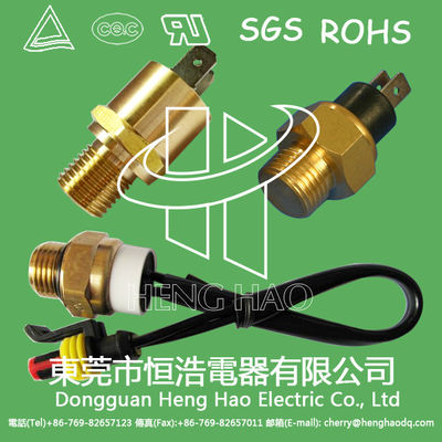 M16 G4/1 M10 M20 copper thread head bimetallic thermostat temperature sensor switch 250V 10A 16A 0-250C